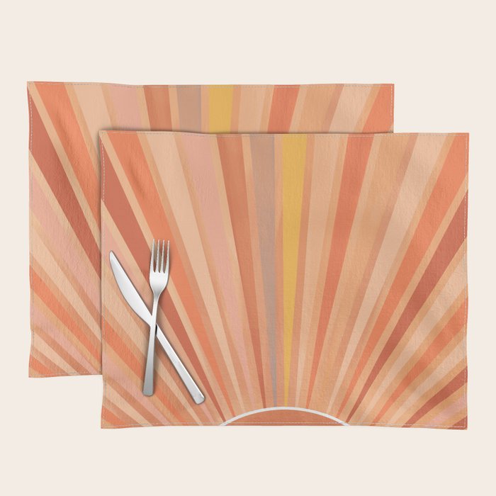 Dessert Sunset Placemat Gallery Image 1