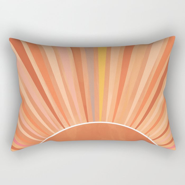 Dessert Sunset Rectangular Pillow Gallery Image 2