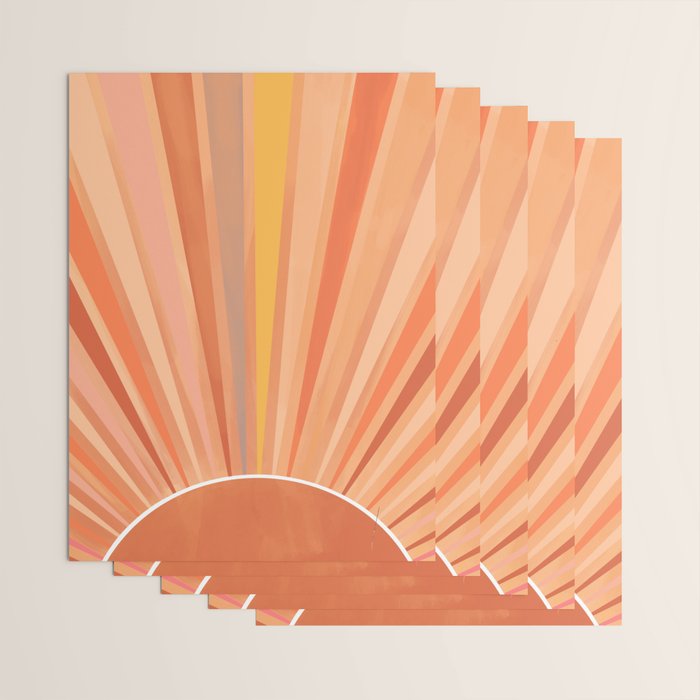 Dessert Sunset Wrapping Paper Gallery Image 3