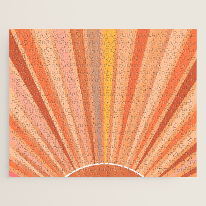 Dessert Sunset Jigsaw Puzzle Gallery Image 1