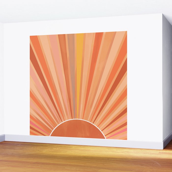 Dessert Sunset Wall Mural Gallery Image 2