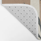 Leaf Design 1 Bath Mat Gallery Image 2