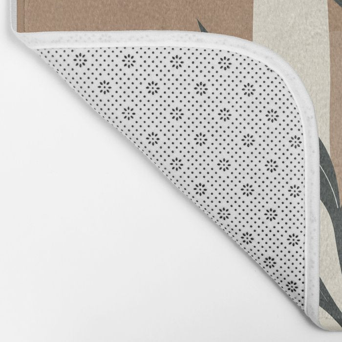 Leaf Design 1 Bath Mat Gallery Image 2