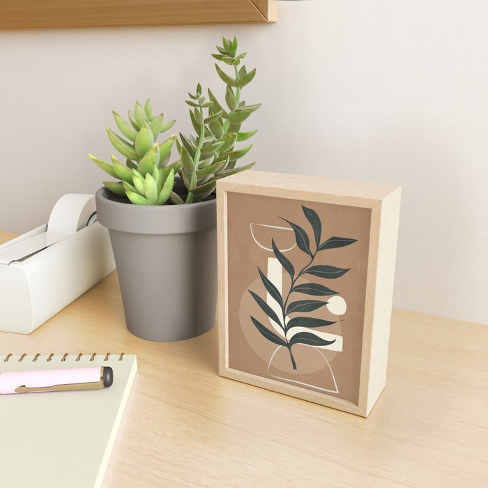 Leaf Design 1 Mini Art Print Gallery Image 2