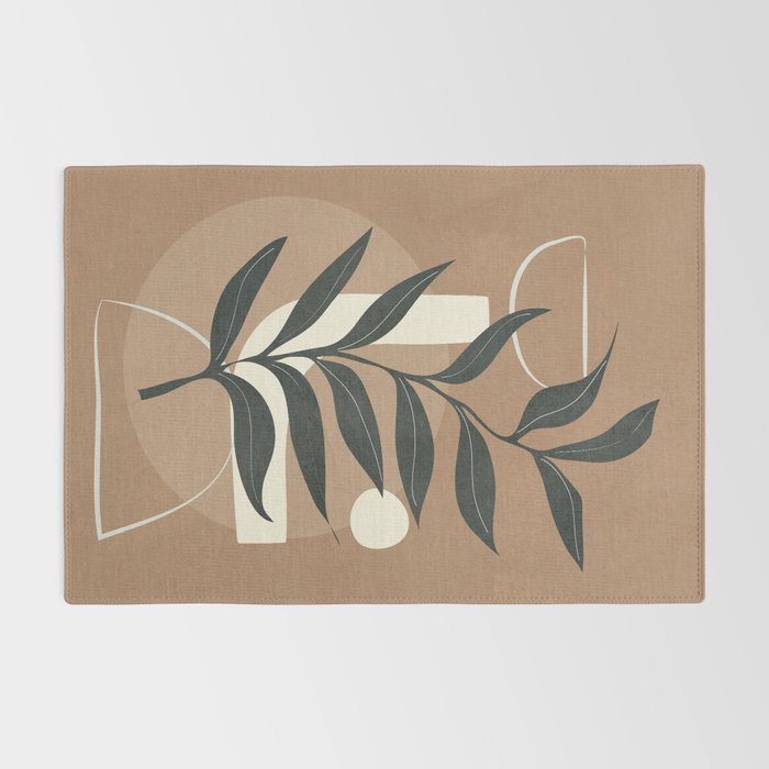 Leaf Design 1 Rug Gallery Image 2