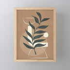 Leaf Design 1 Mini Art Print Gallery Image 1