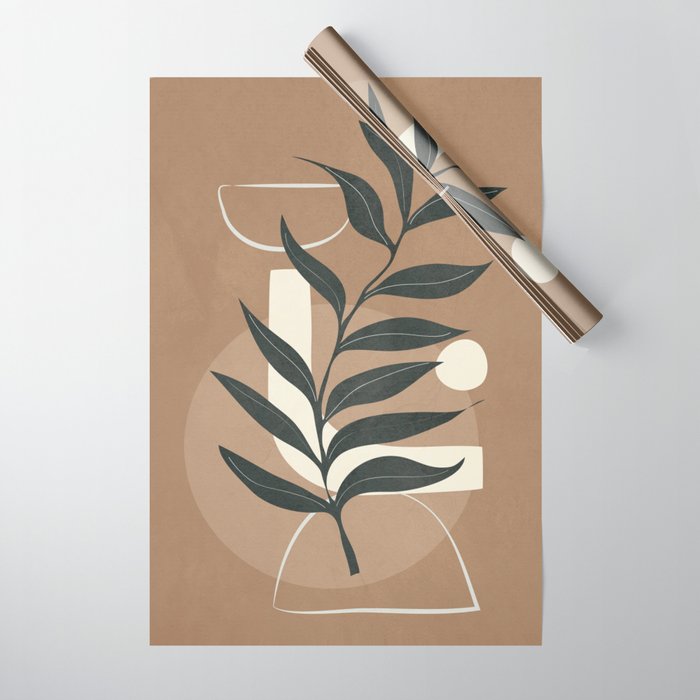 Leaf Design 1 Wrapping Paper Gallery Image 1