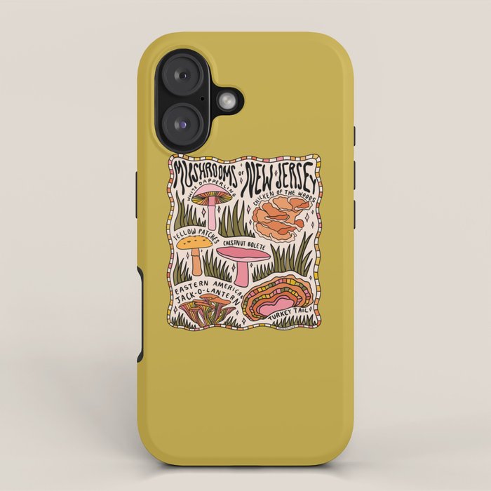 Mushrooms of New Jersey iPhone Case Gallery Image 1