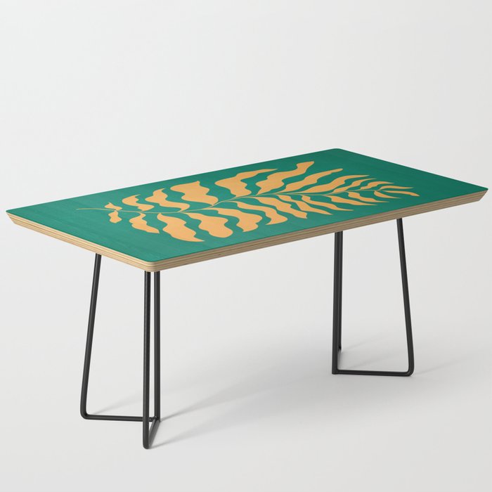 JAZZ FERNS 02 | Tropical Green & Casablanca Matisse Edition Coffee Table Gallery Image 1