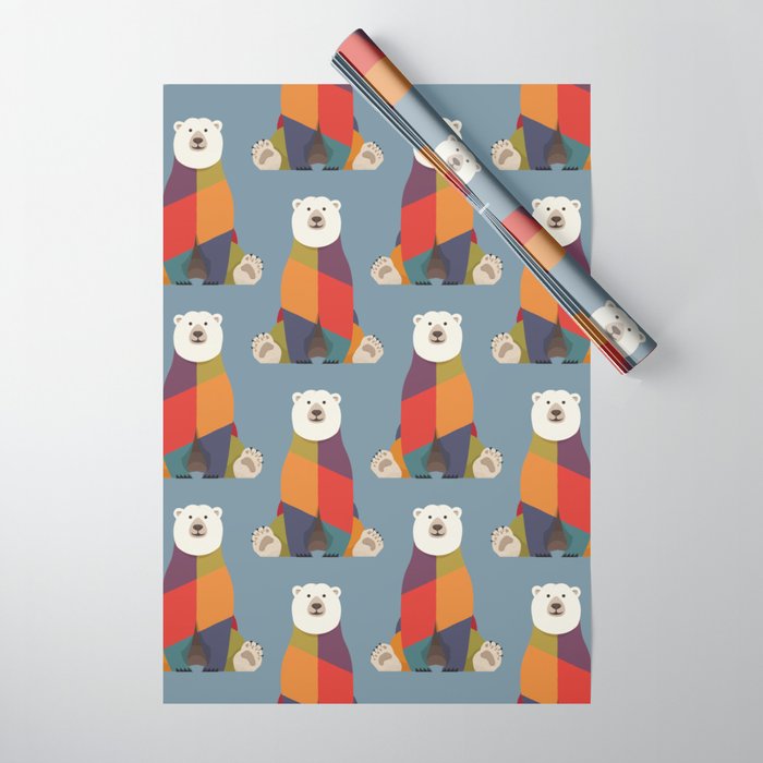 Polar Bear Wrapping Paper Gallery Image 1