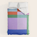 Color Block Check - bold Comforter Gallery Image 6