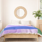 Color Block Check - bold Duvet Cover Gallery Image 3
