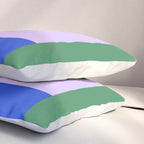 Color Block Check - bold Pillow Sham Gallery Image 3