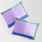 Color Block Check - bold Pillow Sham Gallery Image 3