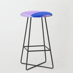Color Block Check - bold Stool Gallery Image 1