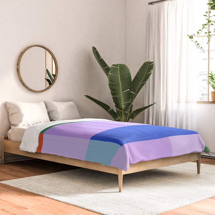 Color Block Check - bold Comforter Gallery Image 2