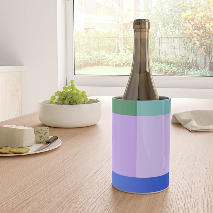 Color Block Check - bold Wine Chiller Gallery Image 4