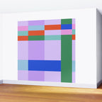 Color Block Check - bold Wall Mural Gallery Image 2