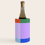 Color Block Check - bold Wine Chiller Gallery Image 2