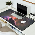Mount Rainier Under Shooting Stars Desk Mat Gallery Image 2