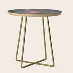 Mount Rainier Under Shooting Stars Side Table Gallery Image 1