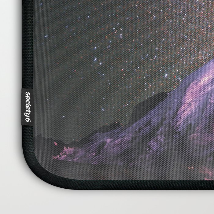 Mount Rainier Under Shooting Stars Laptop Sleeve Gallery Image 3