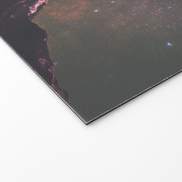 Mount Rainier Under Shooting Stars Welcome Mat Gallery Image 2