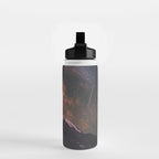 Mount Rainier Under Shooting Stars Water Bottle Gallery Image 2