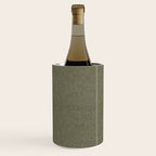 solid woven - dark sage Wine Chiller Gallery Image 1