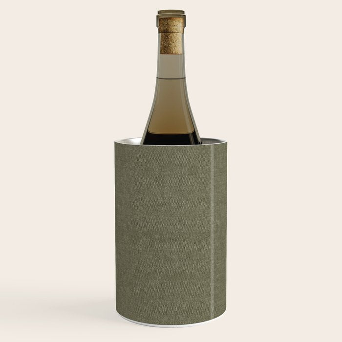 solid woven - dark sage Wine Chiller Gallery Image 1