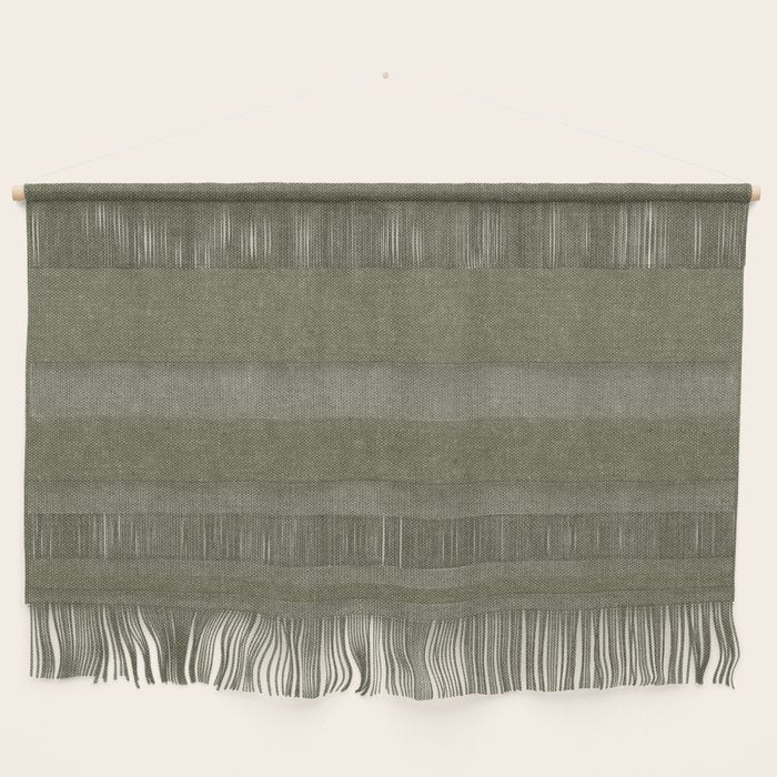 solid woven - dark sage Wall Hanging Gallery Image 1