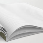solid woven - dark sage Notebook Gallery Image 2