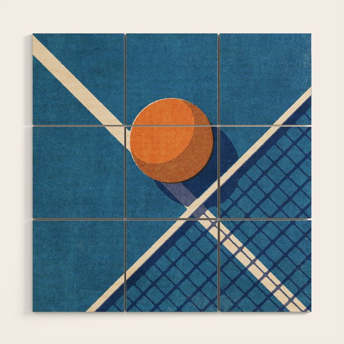 BALLS / Table Tennis I Wood Wall Art Gallery Image 1
