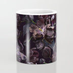 Black tulips on dark background Coffee Mug Gallery Image 4