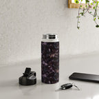Black tulips on dark background Water Bottle Gallery Image 4