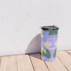 Feeling Froggy Periwinkle Blue Pattern Travel Mug Gallery Image 4