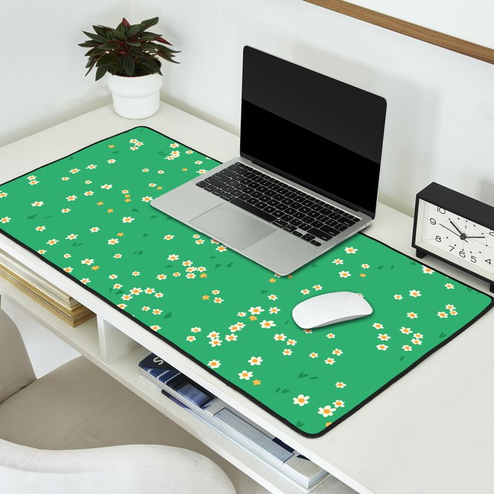 Spring Wildflower Meadow Desk Mat Gallery Image 2