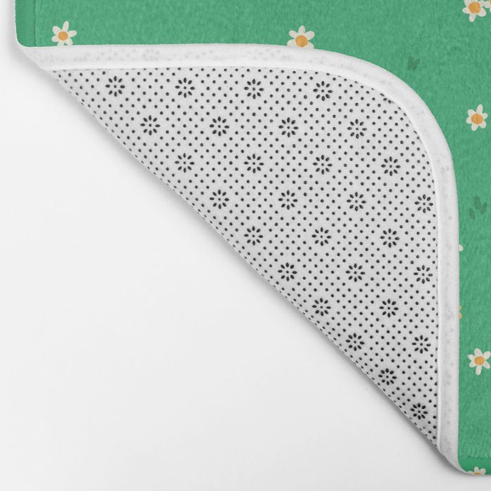 Spring Wildflower Meadow Bath Mat Gallery Image 2