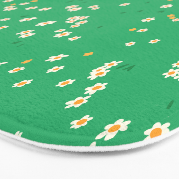 Spring Wildflower Meadow Bath Mat Gallery Image 3