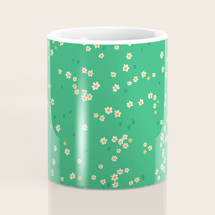 Spring Wildflower Meadow Coffee Mug Gallery Image 4