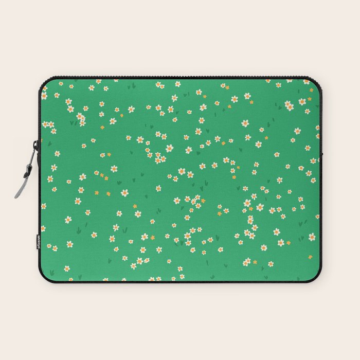 Spring Wildflower Meadow Laptop Sleeve Gallery Image 1