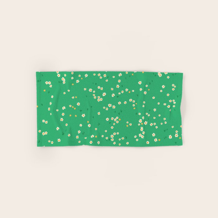 Spring Wildflower Meadow Bath Towel Gallery Image 1