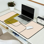 Abstract Minimal Shapes 126 Desk Mat Gallery Image 2