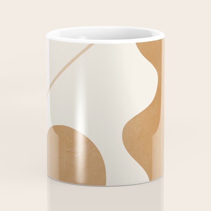 Modern Abstract Minimal Shapes 188/3 Coffee Mug Gallery Image 4