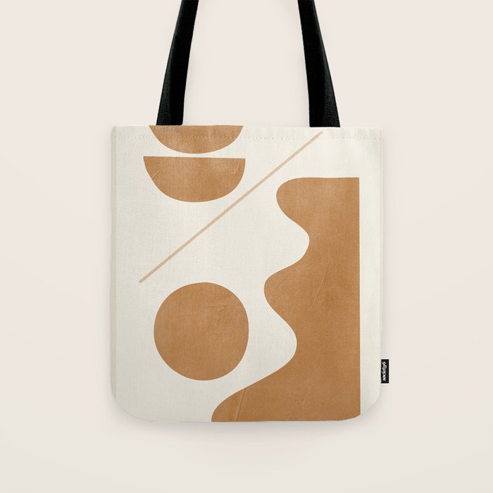 Modern Abstract Minimal Shapes 188/3 Tote Bag Gallery Image 1