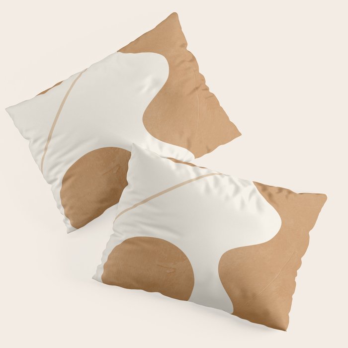Modern Abstract Minimal Shapes 188/3 Pillow Sham Gallery Image 3