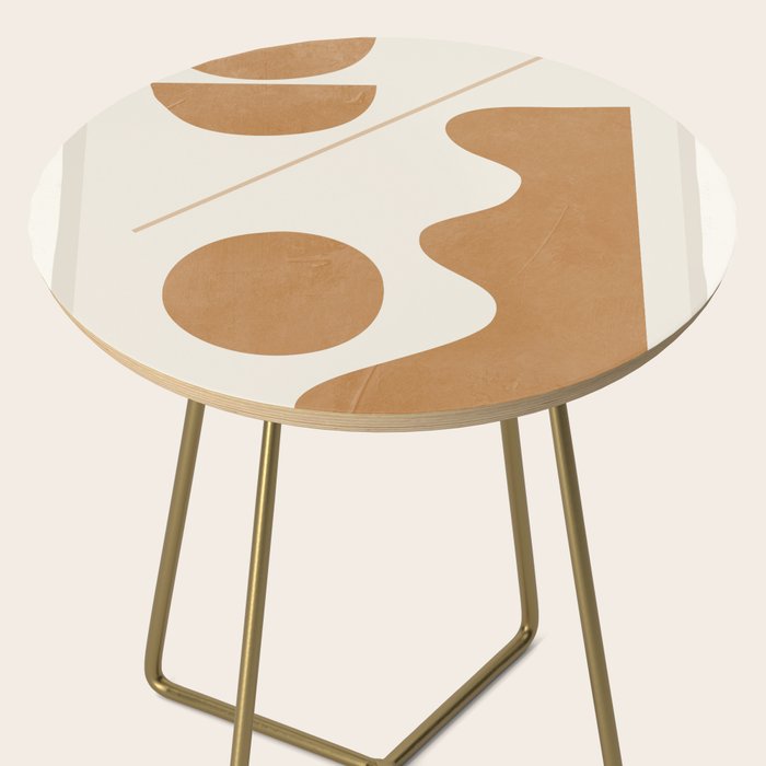 Modern Abstract Minimal Shapes 188/3 Side Table Gallery Image 2