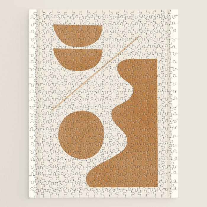 Modern Abstract Minimal Shapes 188/3 Jigsaw Puzzle Gallery Image 1