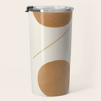 Modern Abstract Minimal Shapes 188/3 Travel Mug Gallery Image 3