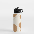 Modern Abstract Minimal Shapes 188/3 Water Bottle Gallery Image 1